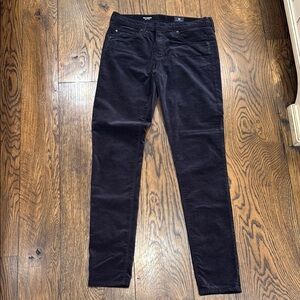 Black Velvet Skinny AG  Pants